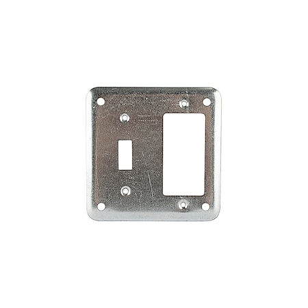Abb 4 INSQ INDUS DVC CVRS-1/8, IN RAISED, 481-BW
